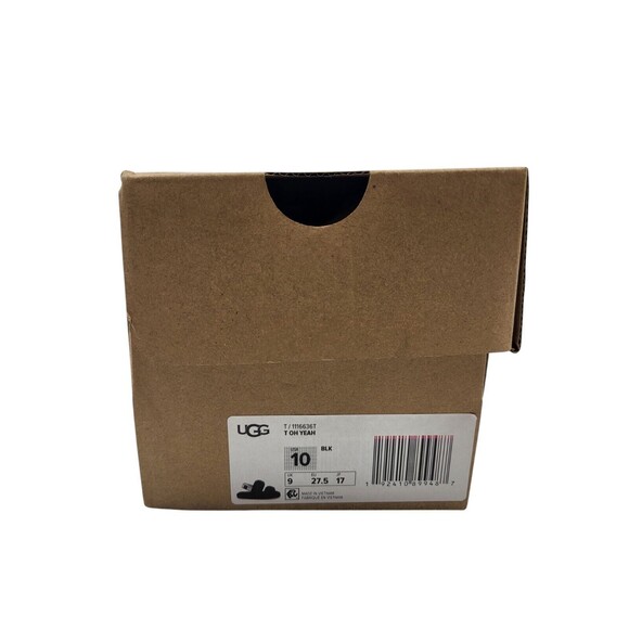 Ugg Oh-Yeah Girls TD Black Slides 1116636T Size 10 NWT NIB Toddlers - Picture 9 of 11